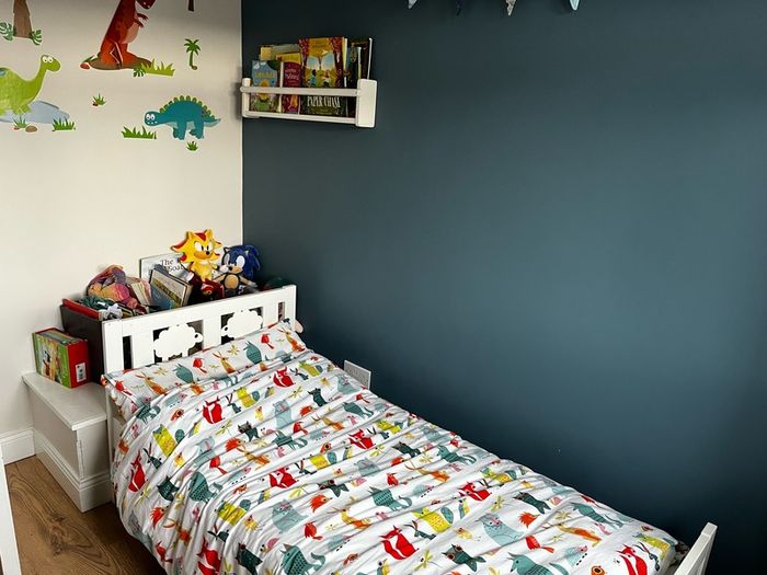 Ikea Kritter Toddler Bed With Mattress.