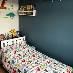 Ikea Toddler Bed With Mattress and Guard Rail