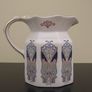 RARE Vintage Masons Ironstone Jug/pitcher Art Nouveau   Liberty London's 'IANTHE' Image 3
