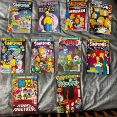 Various used comic books