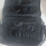 Black Travel Shoulder Bag. Image 5