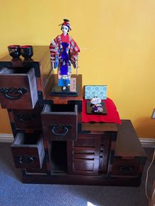 Unique Japanese/Korean display drawers