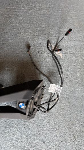 BMW S1000RR. Genuine License Plate Bracket/LED indicators.