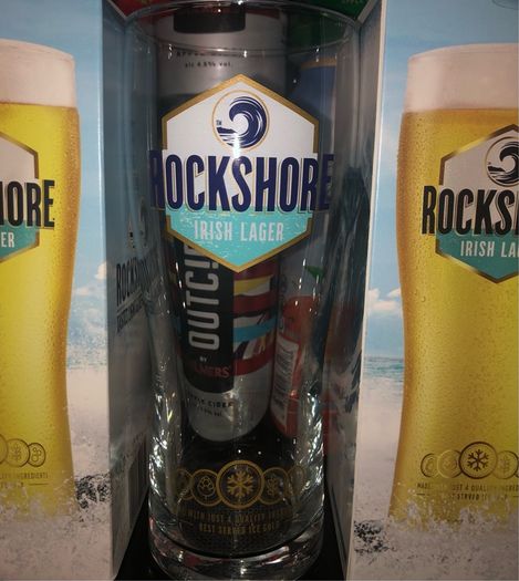 Beer glasses Rockshore pints
