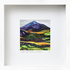 Sugar Loaf, Co. Wicklow, medium sized framed print by artist Helen Mathews