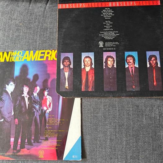 Horslips, The man who built America/ Aliens LPs