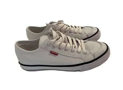Levi's White Sneakers Casual Style Unsex