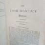 The Irish Monthly Magazine: (''Catholic Ireland'') Volume the First, July to December, 1873 Edited by Rev. Matthew Russell (PT173) Image 3