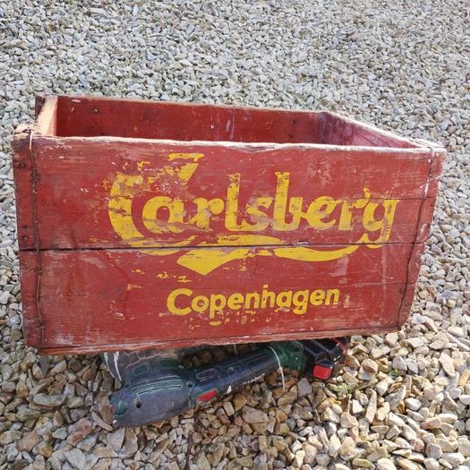 Calsberg vintage crate