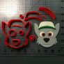 Paq Patrol Character and Logo fondant/cookie cutters Image 6