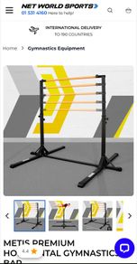gymnastics bar