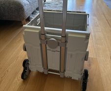 UNIQUE Stair-Climbing Folding Crate - The Ultimate Shopping Trolley