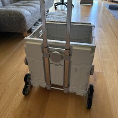 UNIQUE Stair-Climbing Folding Crate - The Ultimate Shopping Trolley