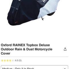 Motorbike/scooter rain cover medium