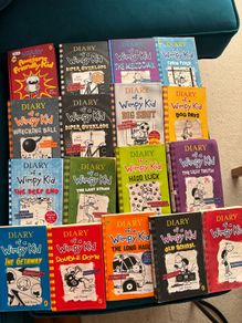 Diary of a Wimpy kid books - 17 books