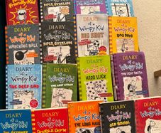 Diary of a Wimpy kid books - 17 books