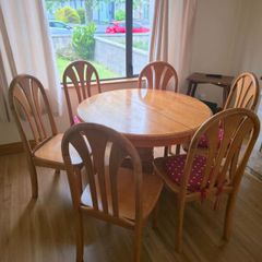 Table and chairs