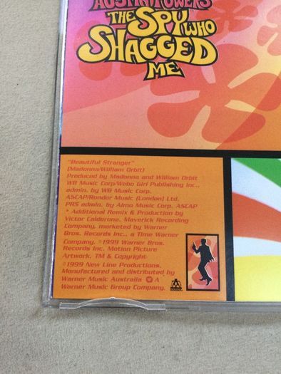 Madonna Beautiful Stranger very rare 1999 Aussie 3 Track CD Single mixes kylie