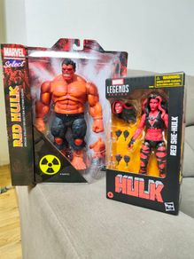 Red Hulk and Red She Hulk