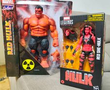Red Hulk and Red She Hulk