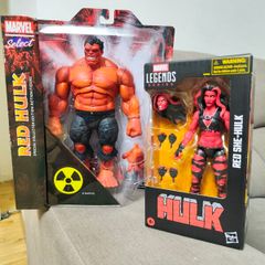 Red Hulk and Red She Hulk