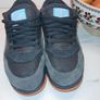 Nike Air Jordon 'Flight' 4RM black and starfish- Low profile Air Jordan's mens uk 9 Image 2