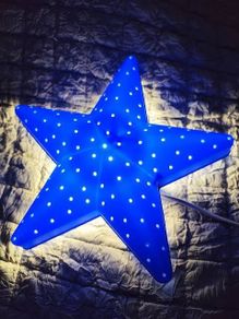 Ikea blue star light