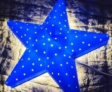 Ikea blue star light
