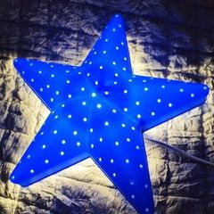 Ikea blue star light
