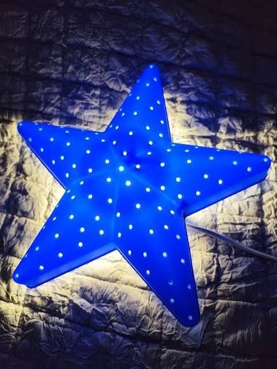 Ikea blue star light
