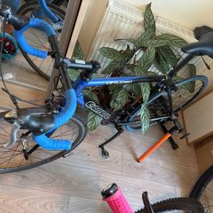 carrera road bike with Turbo trainer included