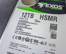 Broken 12 TB Seagate Exos X14 Hard Drive HDD