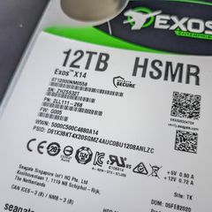 Broken 12 TB Seagate Exos X14 Hard Drive HDD