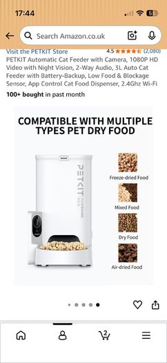 PETKIT Yumcare Solo Automatic Cat Feeder