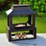 Belmont Log Burner with Log Storage Tray. (Brand New) Image 2