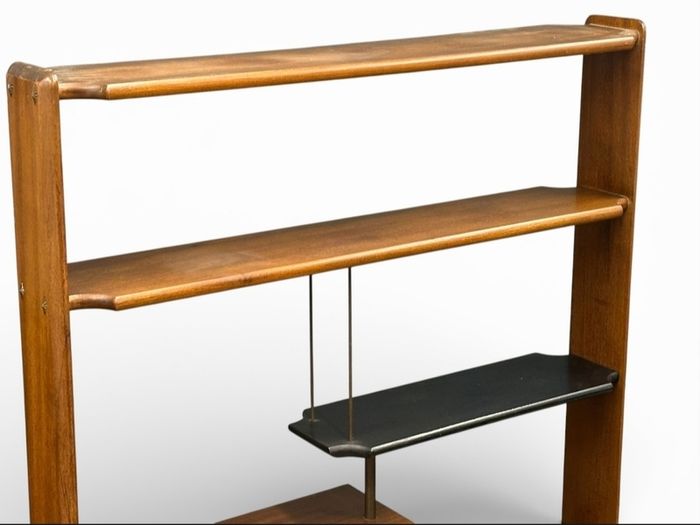 Mid Century Italian Room Divider Bookcase Cocktail Bar