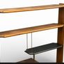 Mid Century Italian Room Divider Bookcase Cocktail Bar Image 5