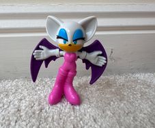 Burger King 2025 Sonic The Hedgehog Shadow approx. 7.5 cm. Used Please see photos