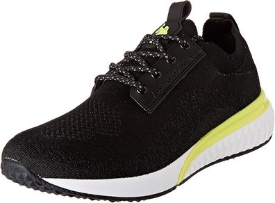 US Polo Association Men's Sneakers, Elser2 Gymnastics Shoes, Black, 44 EU, 10.5 UK