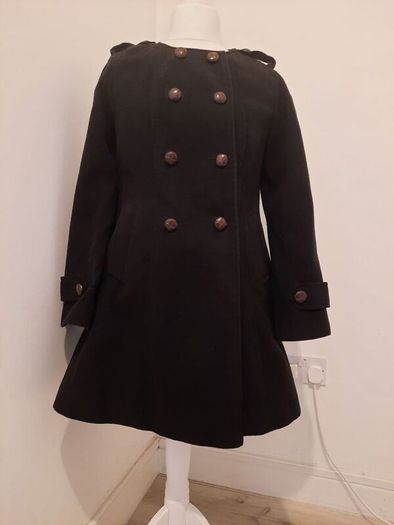 Black coat size 12