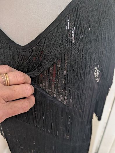 Flapper Style Sequin Dress