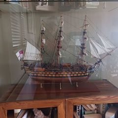 Beautifully handcrafted HMS Victory