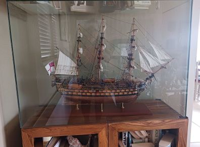 Beautifully handcrafted HMS Victory