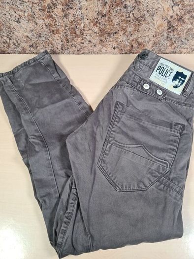 mens POLICE 883 VIALLI engineered jeans curved tapered Size W32 L30