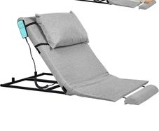 Electric lifting bed backrest