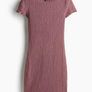 Overlock-detail crinkled dress size S Image 5