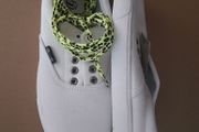 New white canvas shoes
