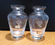 Duiske Vine Cut Vases