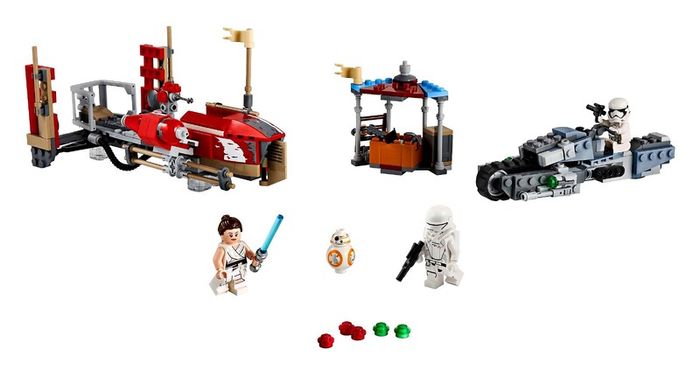 Lego Star Wars 75250: Pasaana Speeder Chase (2019) 100% Complete (NO BOX)