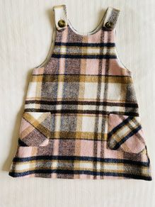 Cute checkered pinafore
